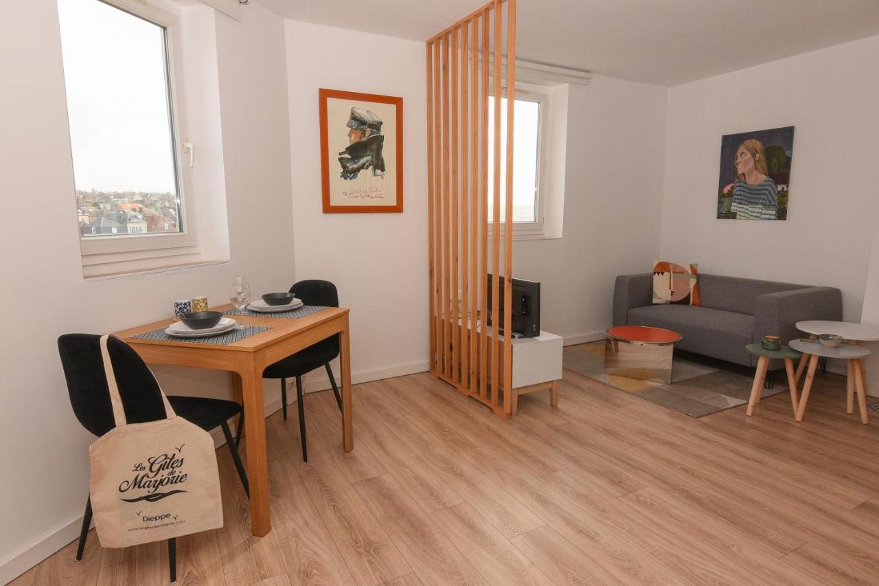 La Belle Vue Appartement 2 Personnes Vue Port Dieppe Dış mekan fotoğraf