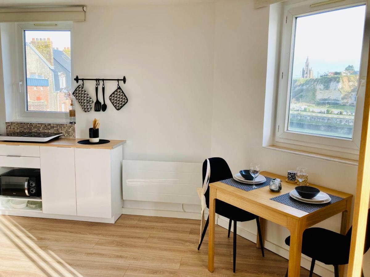 La Belle Vue Appartement 2 Personnes Vue Port Dieppe Dış mekan fotoğraf